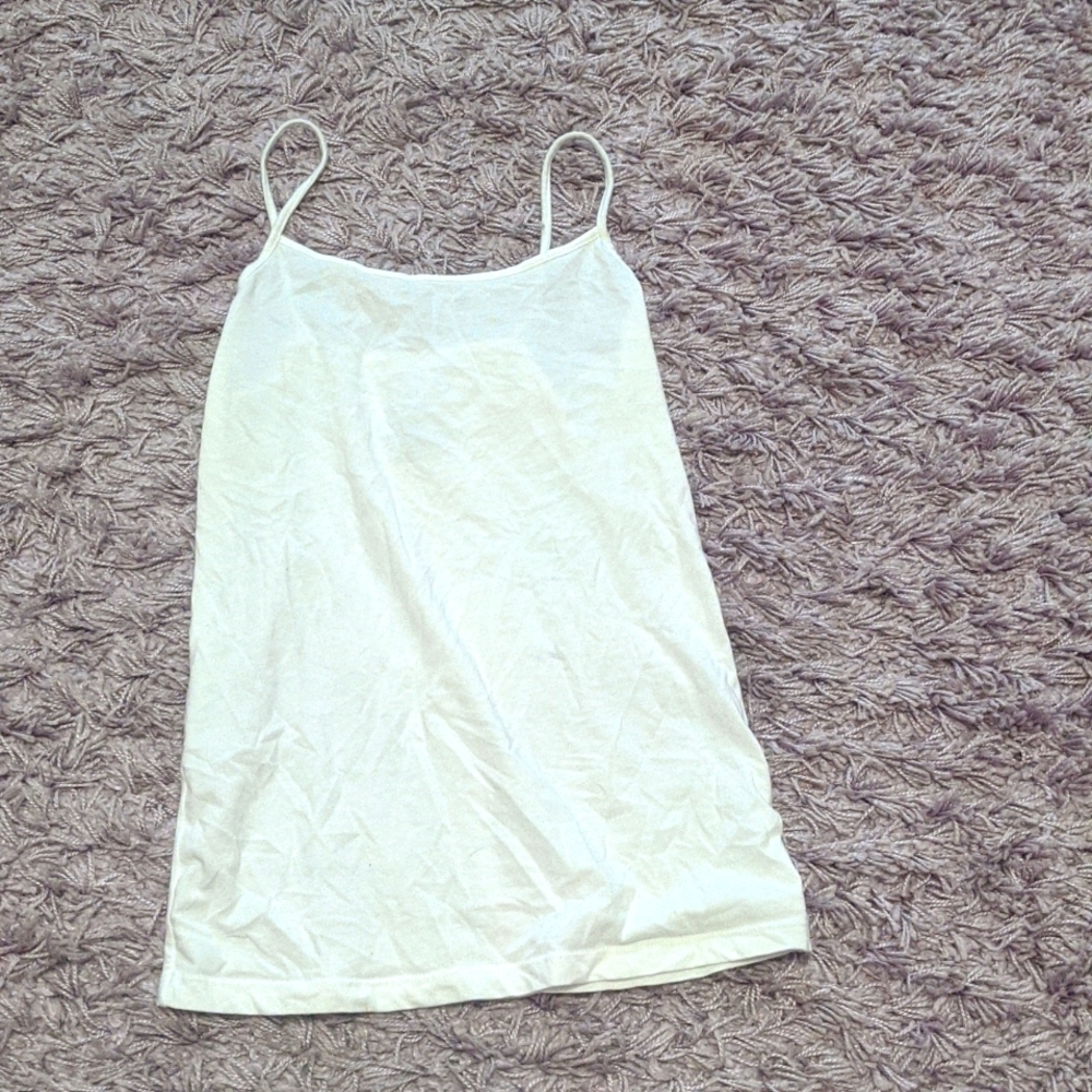 Time and Tru white tanktop